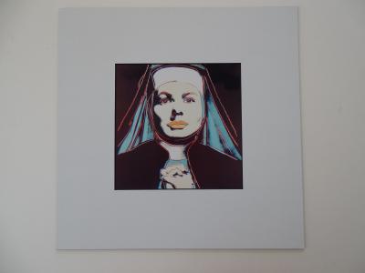 Andy WARHOL (after) - Portrait of Ingrid Bergman -  1987, serigrahy 2