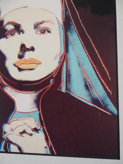 Andy WARHOL (after) - Portrait of Ingrid Bergman -  1987, serigrahy 2