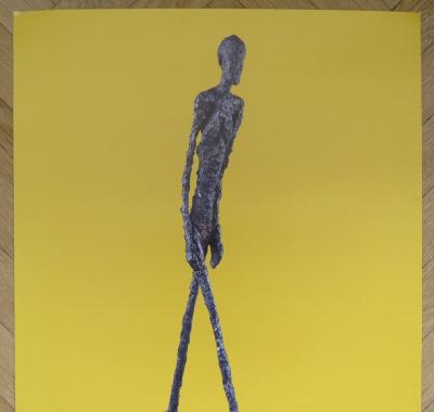 Alberto Giacometti - Affiche originale - Le printemps des poètes - 2020 2