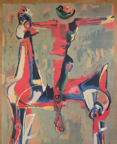 Marino MARINI - Affiche originale Jeux Olympiques - Munich - 1972 2