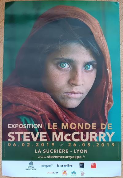 Steve McCurry - Affiche originale d’exposition - 2019 2