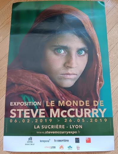 Steve McCurry - Affiche originale d’exposition - 2019 2