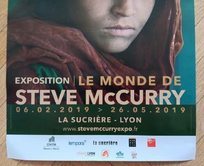 Steve McCurry - Affiche originale d’exposition - 2019 2