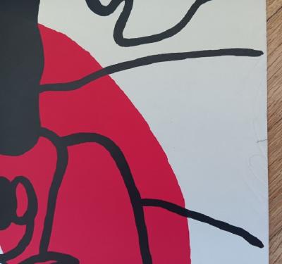 Fernand Leger - Affiche lithographique originale - Festival Lyon - Charbonnières - Mourlot - 1955 2