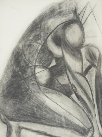 Marcel MOULY - Etude de nu - Dessin original 2