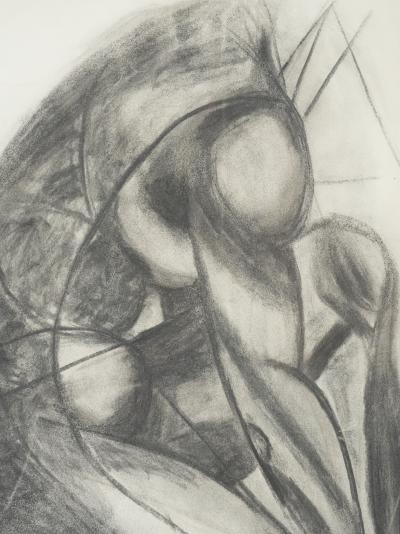 Marcel MOULY - Etude de nu - Dessin original 2