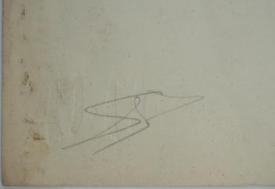Marcel MOULY - Etude de nu - Dessin original 2