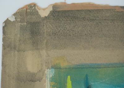 Marcel MOULY - Vue sur le port - Gouache originale signée 2