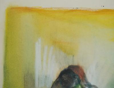 Marcel MOULY - Embracing Couple - Original signed gouache 2