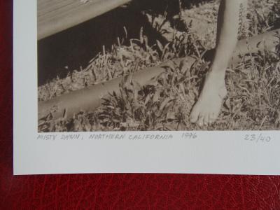 Jock  STURGES - Misty Dawn 1996  Photography hand signed and numbered 2