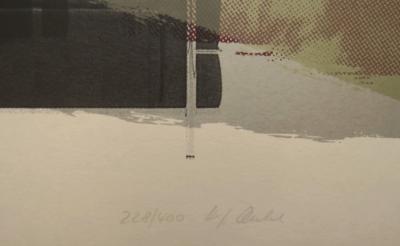 Le Corbusier - Sérigraphie sur velin - signé et numéroté - Jurgen Kuhl 2