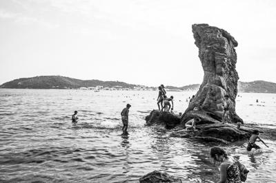 José Nicolas - Toulon 2009, Mitre beach - Lambda print 2
