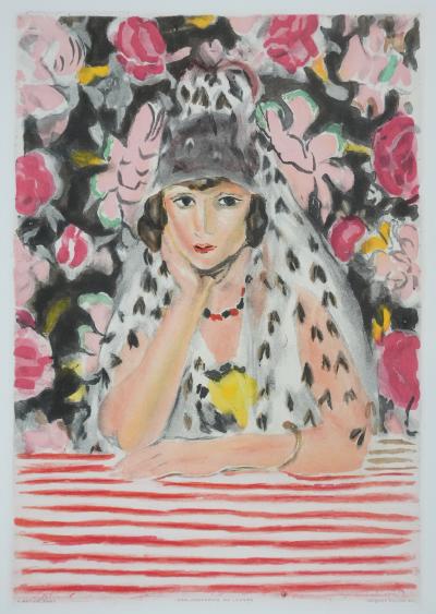 Henri MATISSE : L’Espagnole, Lithographie signée 2