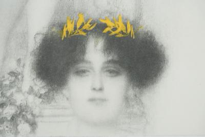 Gustav KLIMT : L’allégorie de la sculpture, Lithographie signée 2