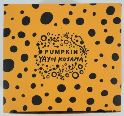Yayoi Kusama - Dots Obsession (Pumpkin red) - Sculpture signée 2