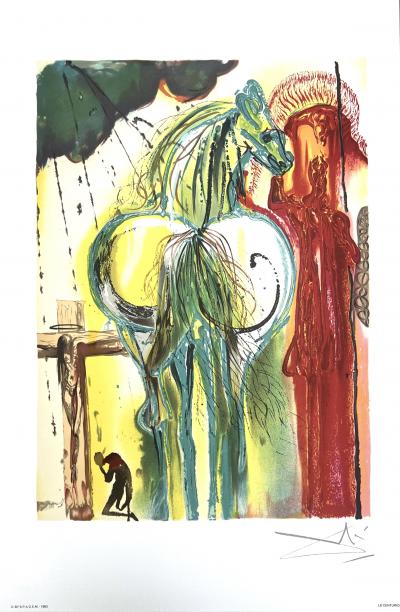 Salvador Dali - Le centurion, 1983 - Lithographie signée 2