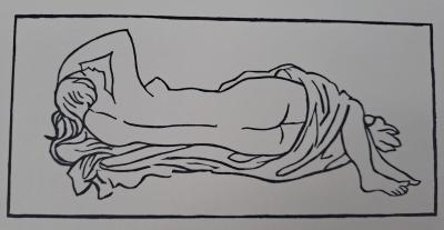 Aristide Maillol (d’après) - Etreinte II - Lithographie offset monogrammée 2