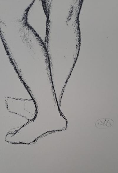 Aristide Maillol (d’après) - Femme nue cambrée - Lithographie offset monogrammée 2