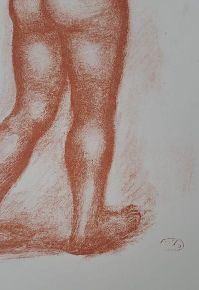 Aristide Maillol (d’après) - Femme nue de dos - Lithographie offset monogrammée 2