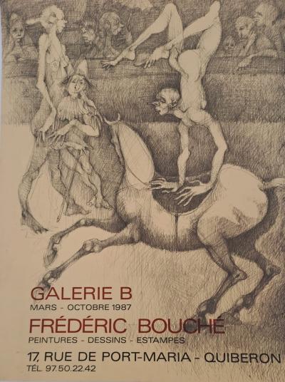 Frédéric Bouché - Personnages fantastiques - Affiche originale 2