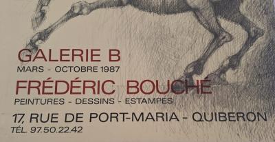 Frédéric Bouché - Personnages fantastiques - Affiche originale 2