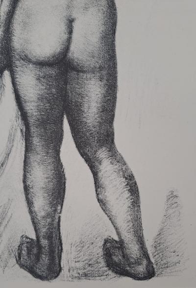 Aristide Maillol (after) - Nude Woman Looking Sideways - Monogrammed Offset Lithograph 2