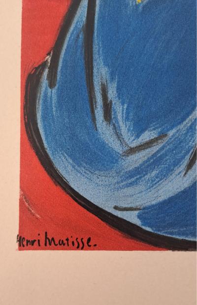 Henri Matisse - Jeune fille à la mandoline - Lithographie 2