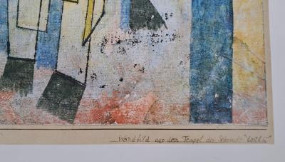 Paul klee (d’après) - Fresque provenant du Temple du Désir, là-bas - Affiche 2