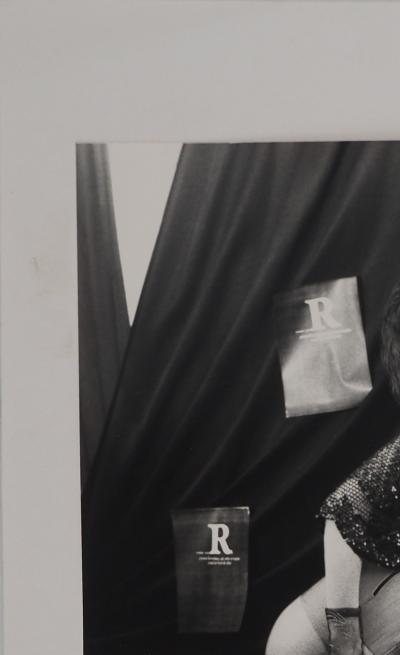 Irina IONESCO : Femme à la guitare, Tirage argentique original 2