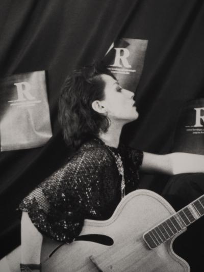 Irina IONESCO : Femme à la guitare, Tirage argentique original 2