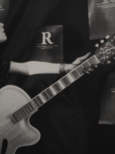 Irina IONESCO : Femme à la guitare, Tirage argentique original 2