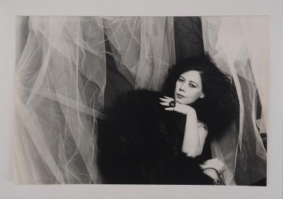Irina IONESCO : Belle brune, Tirage argentique original 2