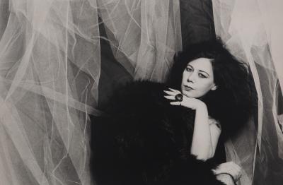 Irina IONESCO : Belle brune, Tirage argentique original 2