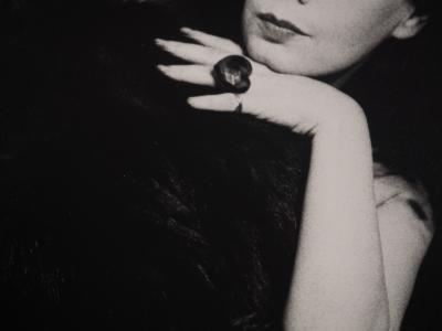 Irina IONESCO : Belle brune, Tirage argentique original 2