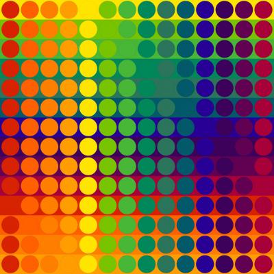 Julio Le Parc - Color Secuencia 6, 2024 - Lithographie originale signée - Op Art