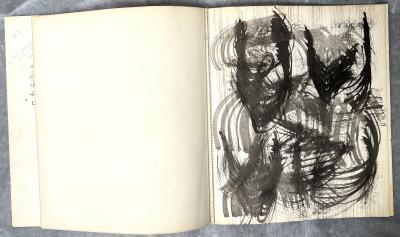 Brion Gysin, Summer at Le Tignet - two inks, 1962 2