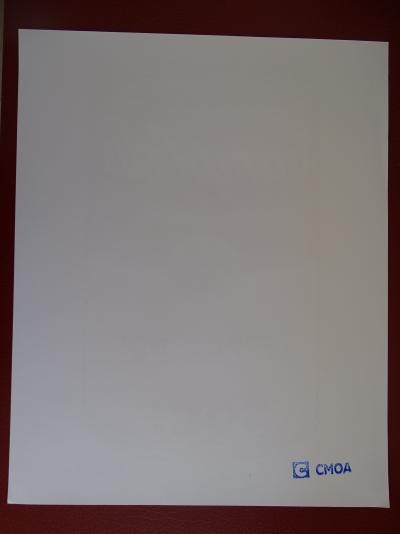 Andy Warhol (d'après), Campbell's Condensed : Crème de Champignons, Granolithographie 2