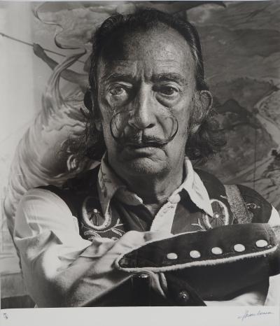 Marc LACROIX : Dali en habit de Toréador, Photographie originale signée 2