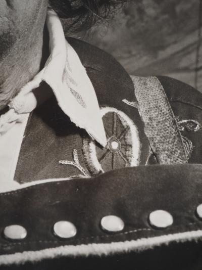 Marc LACROIX : Dali en habit de Toréador, Photographie originale signée 2
