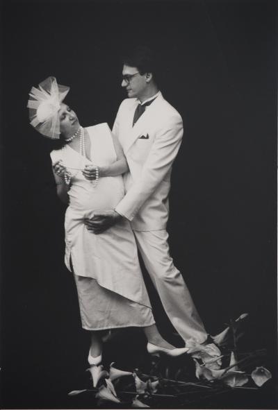 Irina Ionesco: The Newlyweds, Original silver gelatin print 2