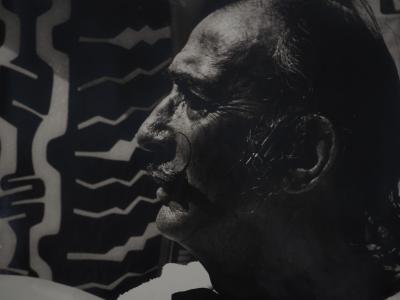 Marc LACROIX : Dali et son nœud papillon, Photographie originale signée 2