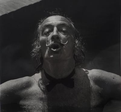 Marc Lacroix: Dali in a Swimming Pool, Original signed photograph 2
