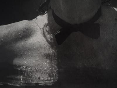 Marc Lacroix: Dali in a Swimming Pool, Original signed photograph 2