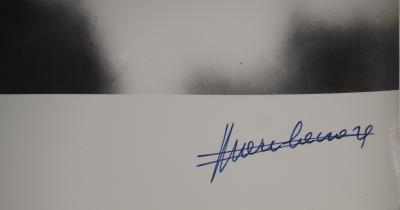 Marc LACROIX : Dali fixant l’Horizon, Photographie originale signée 2
