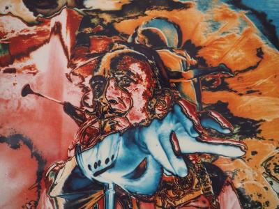 Marc LACROIX : Dali psychédélique, Photographie originale signée 2