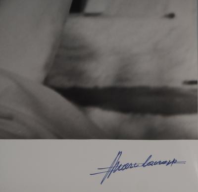 Marc LACROIX : Dali aux fleurs blanches, Photographie originale signée 2