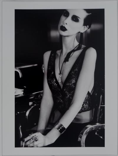 Irina IONESCO : Intense regard, Tirage argentique original 2