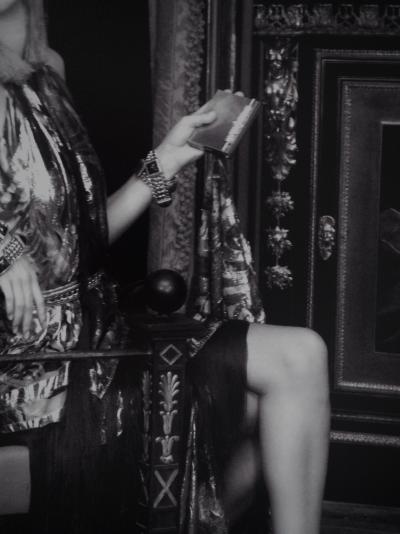 Irina IONESCO : Mannequin au porte-cigarettes, Tirage argentique original 2