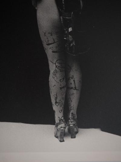 Irina IONESCO : Femme posant de dos, Tirage argentique original 2