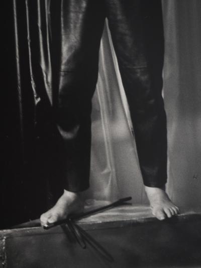 Irina IONESCO : Portrait aux chaînes, Tirage argentique original 2
